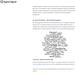 Spoken media monotoring Signal Signal's blog